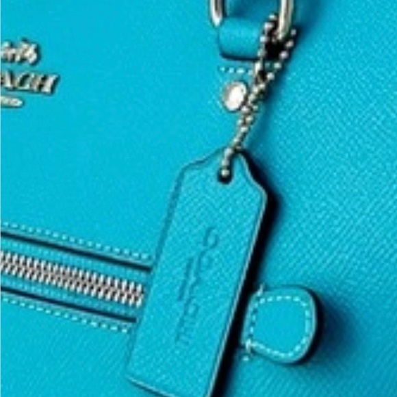 COACH Turquoise Women's Tote Bag - Picture 8 of 14